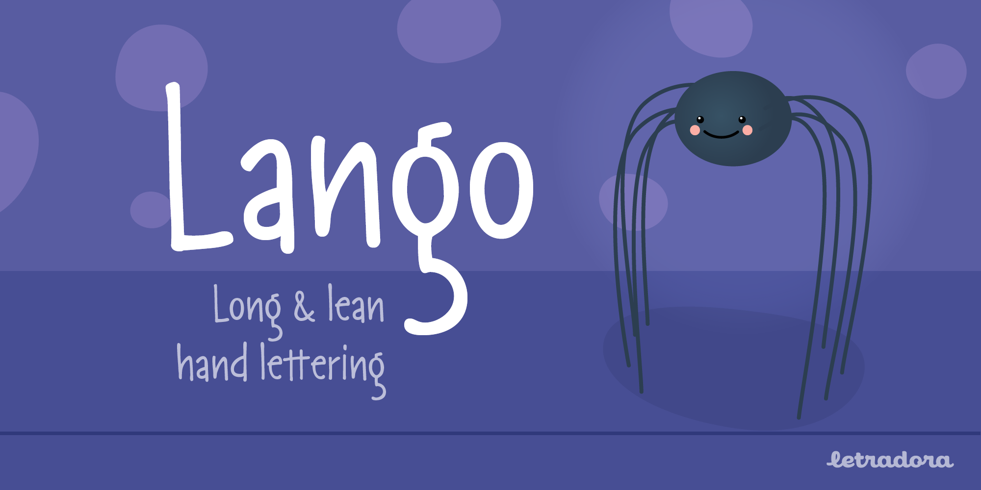 Lango px condensed handwritten font